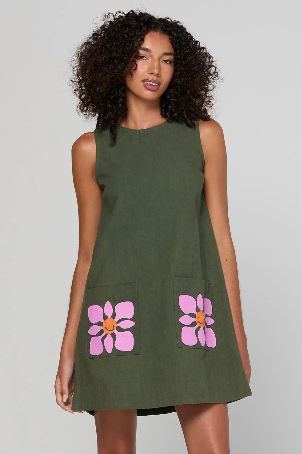 Hana Cotton Dress – Cosmos