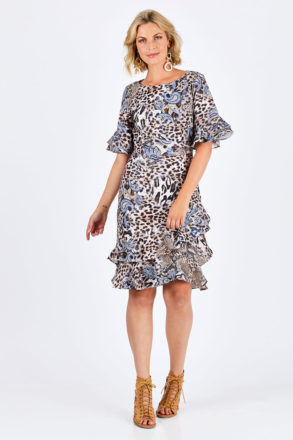 Preloved Dharma Dress - Leopard