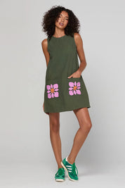 Hana Cotton Dress – Cosmos