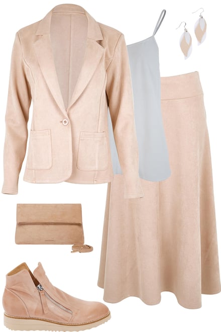 Luxe Faux Suede Baci Set
