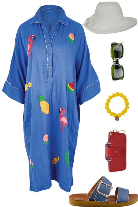 Florida Kaftan With Brights