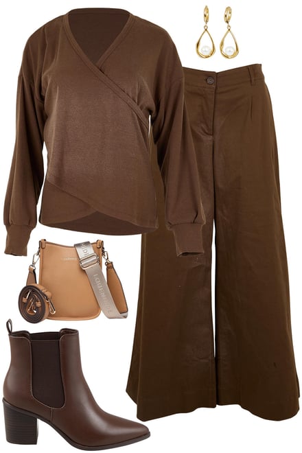 Chocolate Sweater & Cocoa Pants