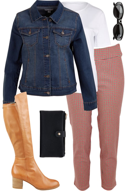 Denim Check In