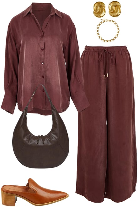 The Calista Set In Mahogany