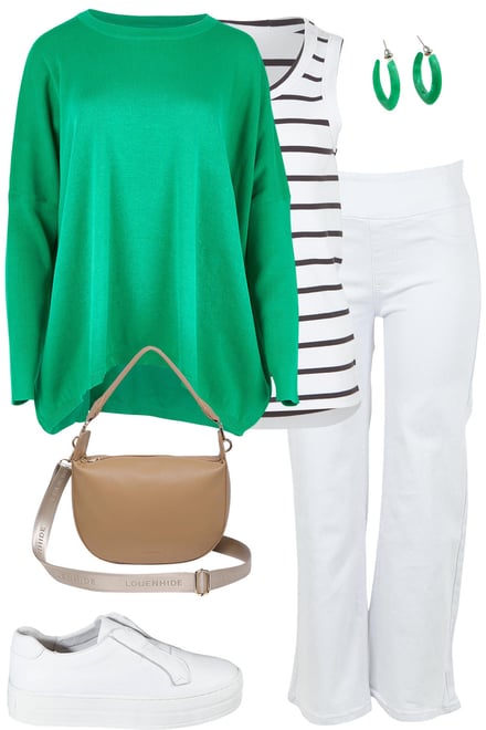 Haven Oasis Jumper With White