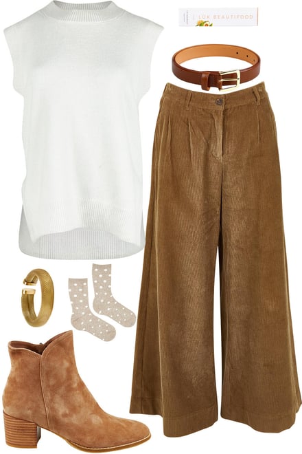 The Snow Sleeveless Vest With Cord