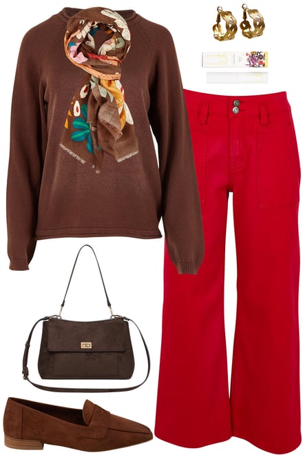 Rich Contrast & Confident Style