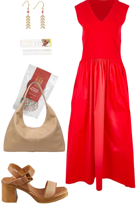 Red Sweet Intentions Styled For Christmas Party