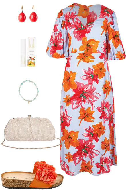 Jamie Dress Styled With Citrus