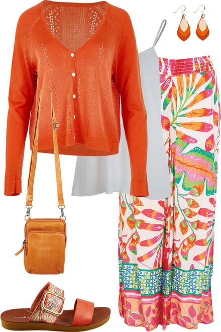 Sunset Cardi & Fern Pants