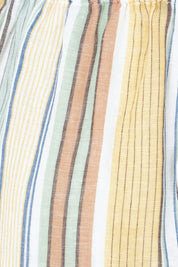 Product shot of the Cindy Pant in colour Green, detail