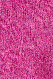 Product shot of the Cleo Knit in colour Mauve (Pink), detail