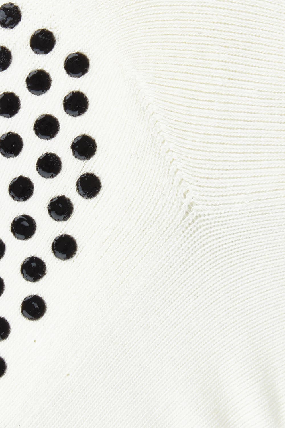 Organic Cotton Grip Sock - Buttercrea