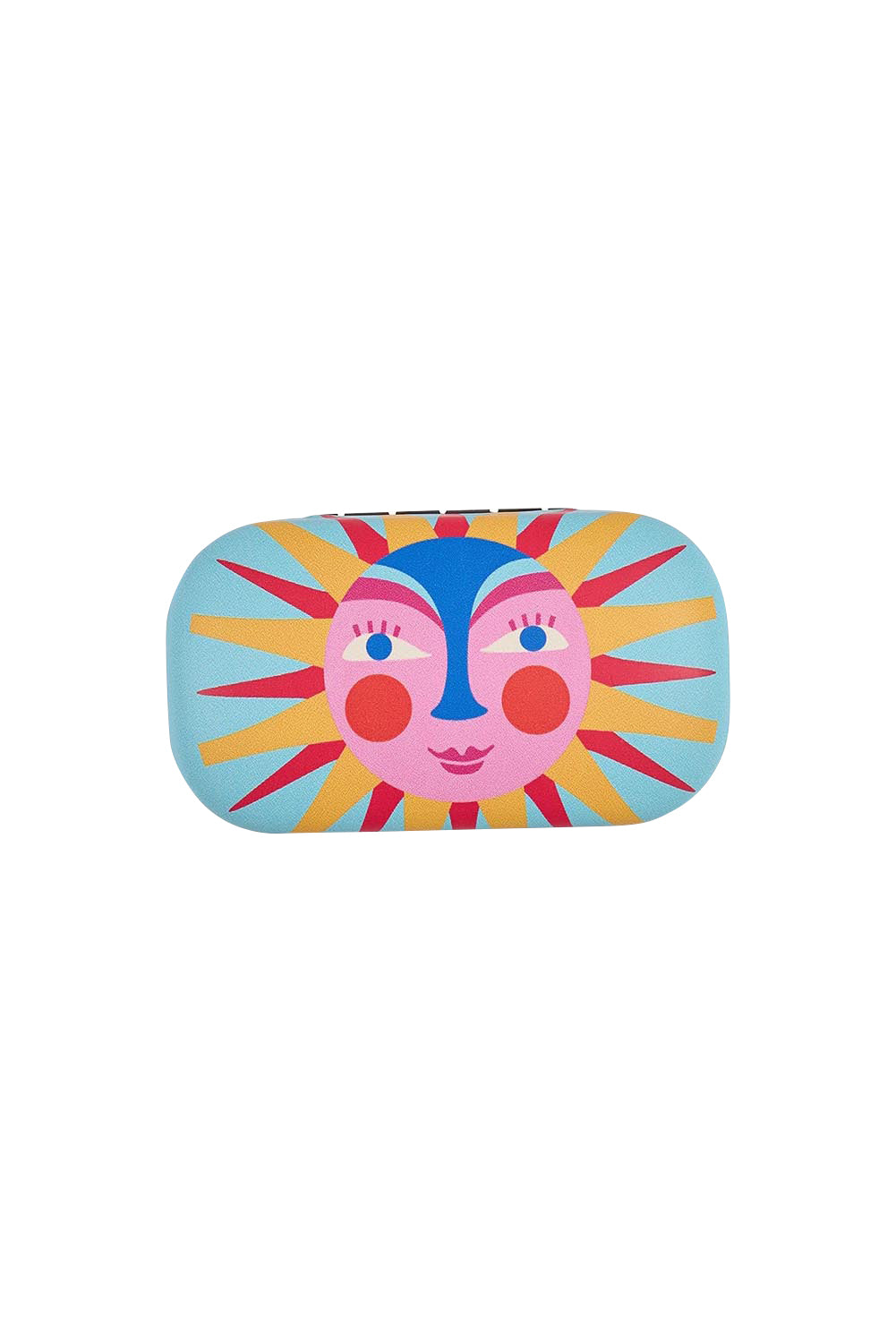 Product shot of the Safe Keeper Box - Fiestasun in colour Fiestasun, from the front