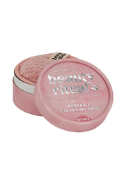 Product shot of the Luxury Waffle Cleansing Pads in colour Dustypink (Pink), detail