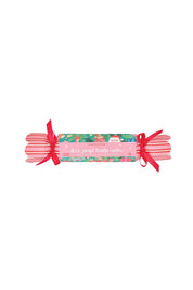 Product shot of the Festive Fizz Pop Bath Salts Bon Bon - Festive in colour Festive, from the front