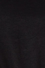 Product shot of the Wrap Dress in colour Black (Black), detail