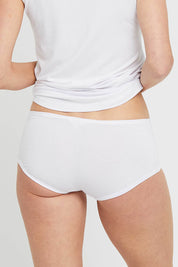 A model wearing the Bamboo Comfort Undies 5 Pack in colour Multi, from the back