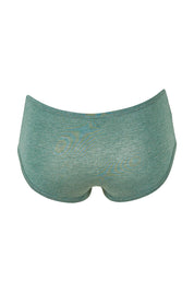 Product shot of the Bamboo Comfort Undies 5 Pack in colour Multi, from the back