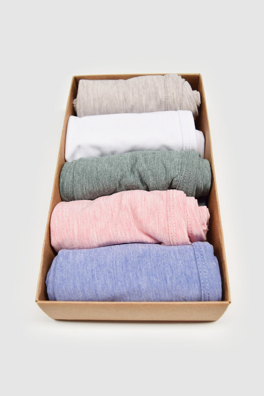 Product shot of the Bamboo Comfort Undies 5 Pack in colour Multi, detail