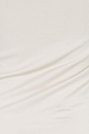 Bamboo Scoop Singlet - Bone