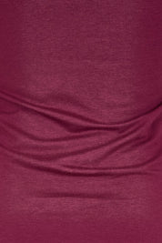 Bamboo Scoop Singlet - Burgundy