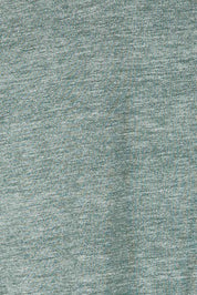Product shot of the Henley Long Sleeve Bamboo Top in colour Moss (Green), detail