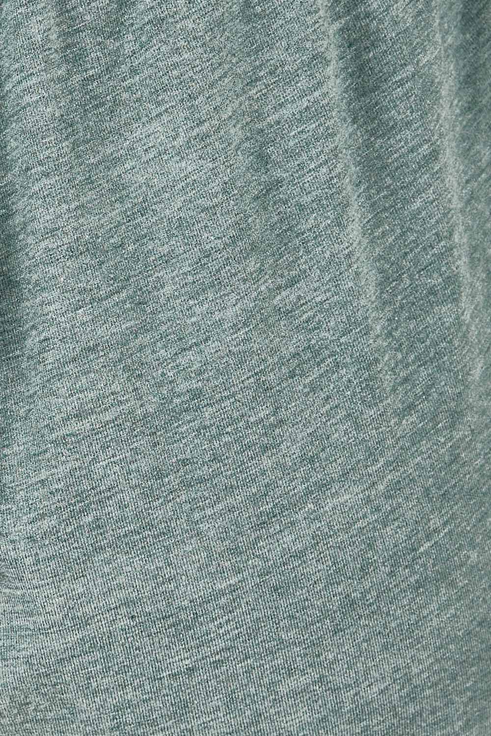 Product shot of the Bamboo Shorts in colour Moss (Green), detail