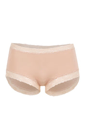 Product shot of the Marais Cotton Full Brief - Nudeppn in colour Nudeppn, from the front