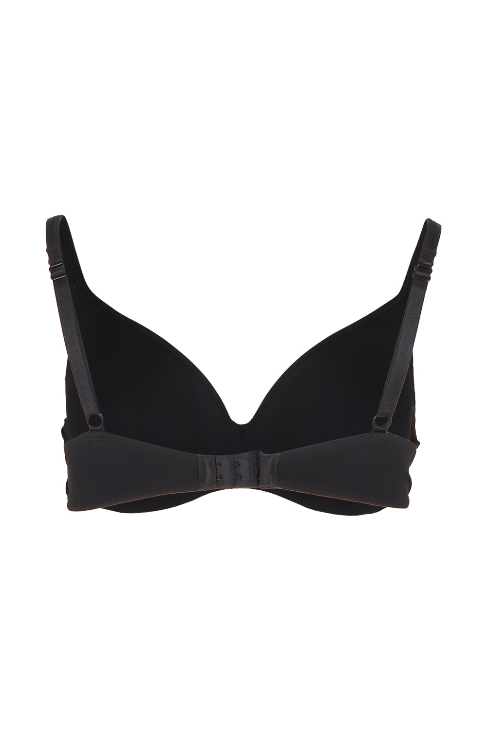 Product shot of the Bbb Contour Comfort Bra in colour Black (Black), from the back
