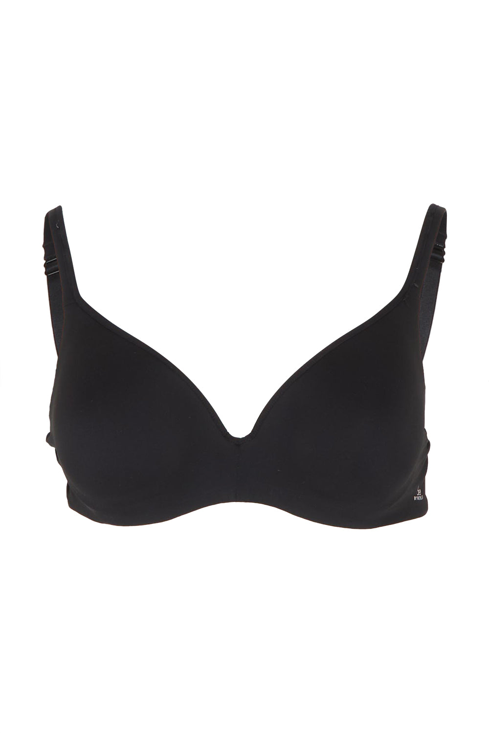 Product shot of the Bbb Contour Comfort Bra in colour Black (Black), from the front