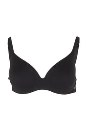 Product shot of the Bbb Contour Comfort Bra in colour Black (Black), from the front