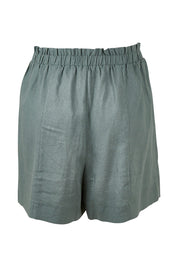 Product shot of the Baker Short in colour Deepgrn (Green), from the back
