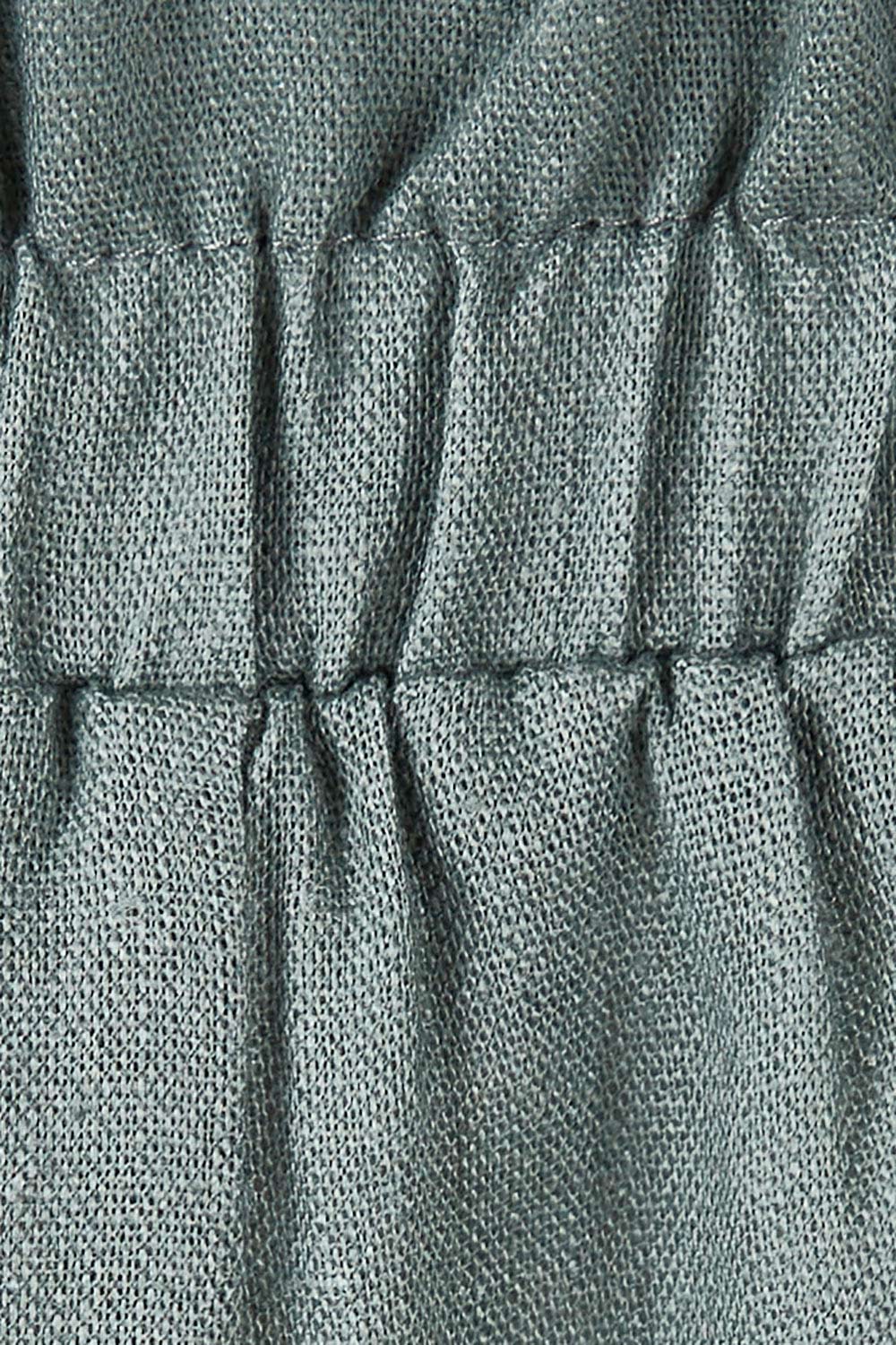 Product shot of the Baker Short in colour Deepgrn (Green), detail