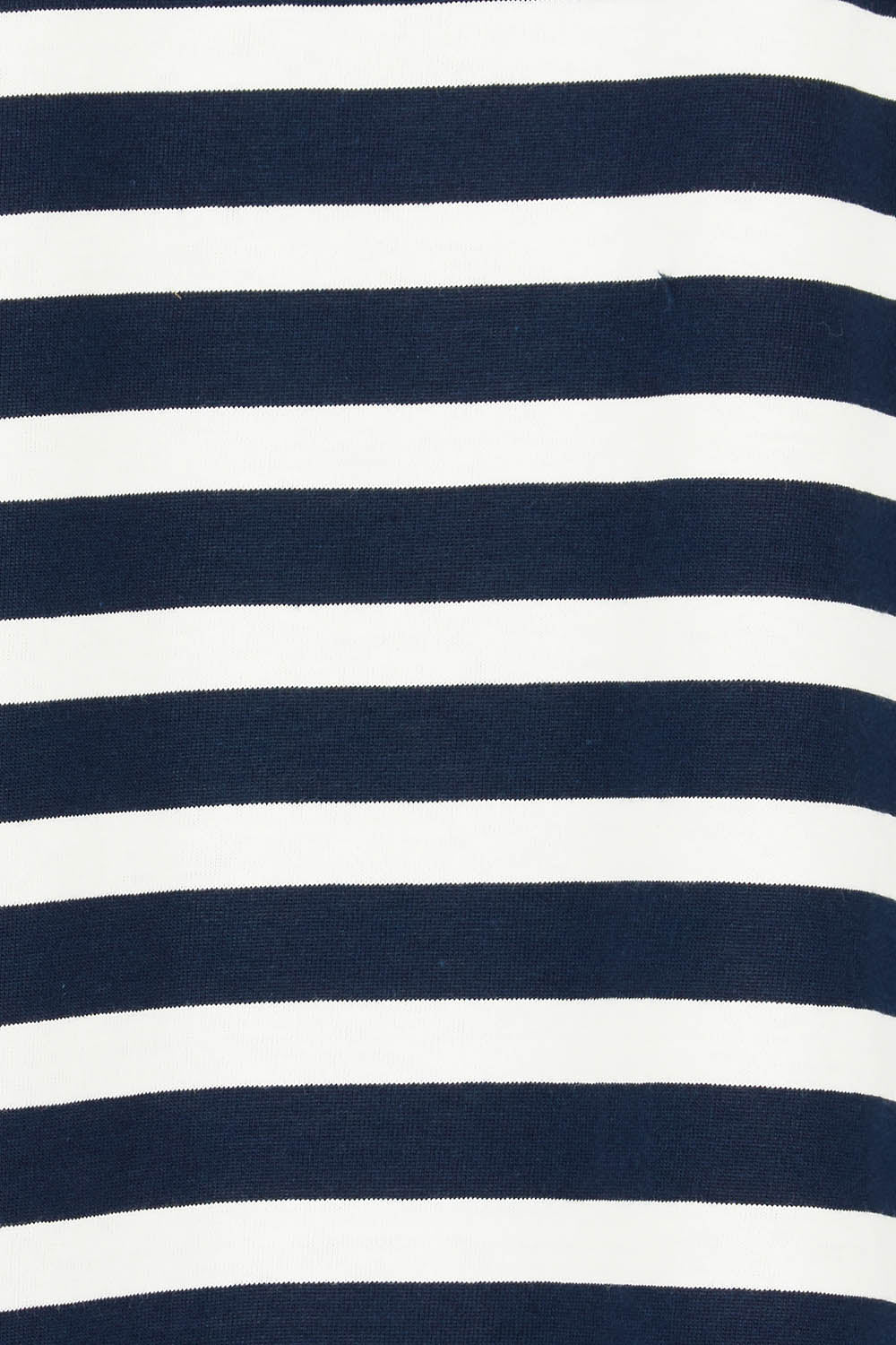 Product shot of the Maxine Australian Cotton Tin colourShirt Dress - Navystripe (Blue), detail