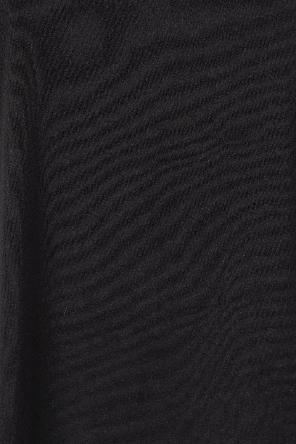 Product shot of the Lottie Embroidered Cotton Tee in colour Black (Black), detail