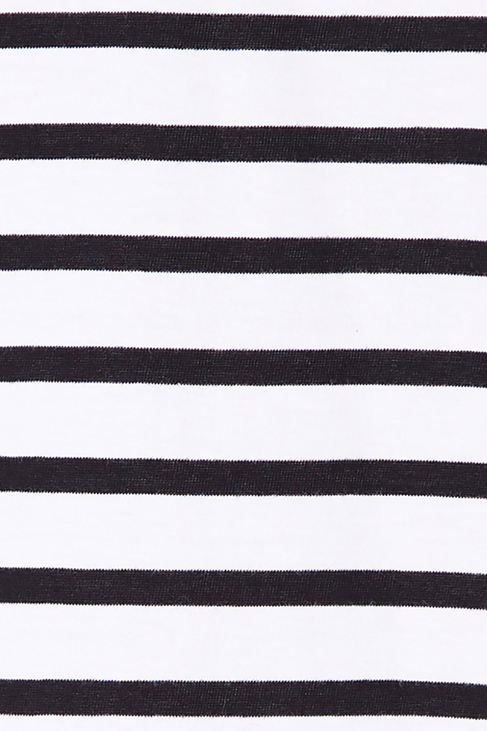 Product shot of the Leighton Tee in colour Whiteblk (Black), detail