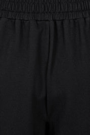 Product shot of the Tre's Bien Ponte Jogger in colour Black (Black), detail