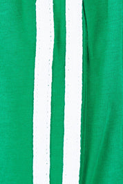 Product shot of the Nikki Relax Cotton Jogger in colour Green (Green), detail