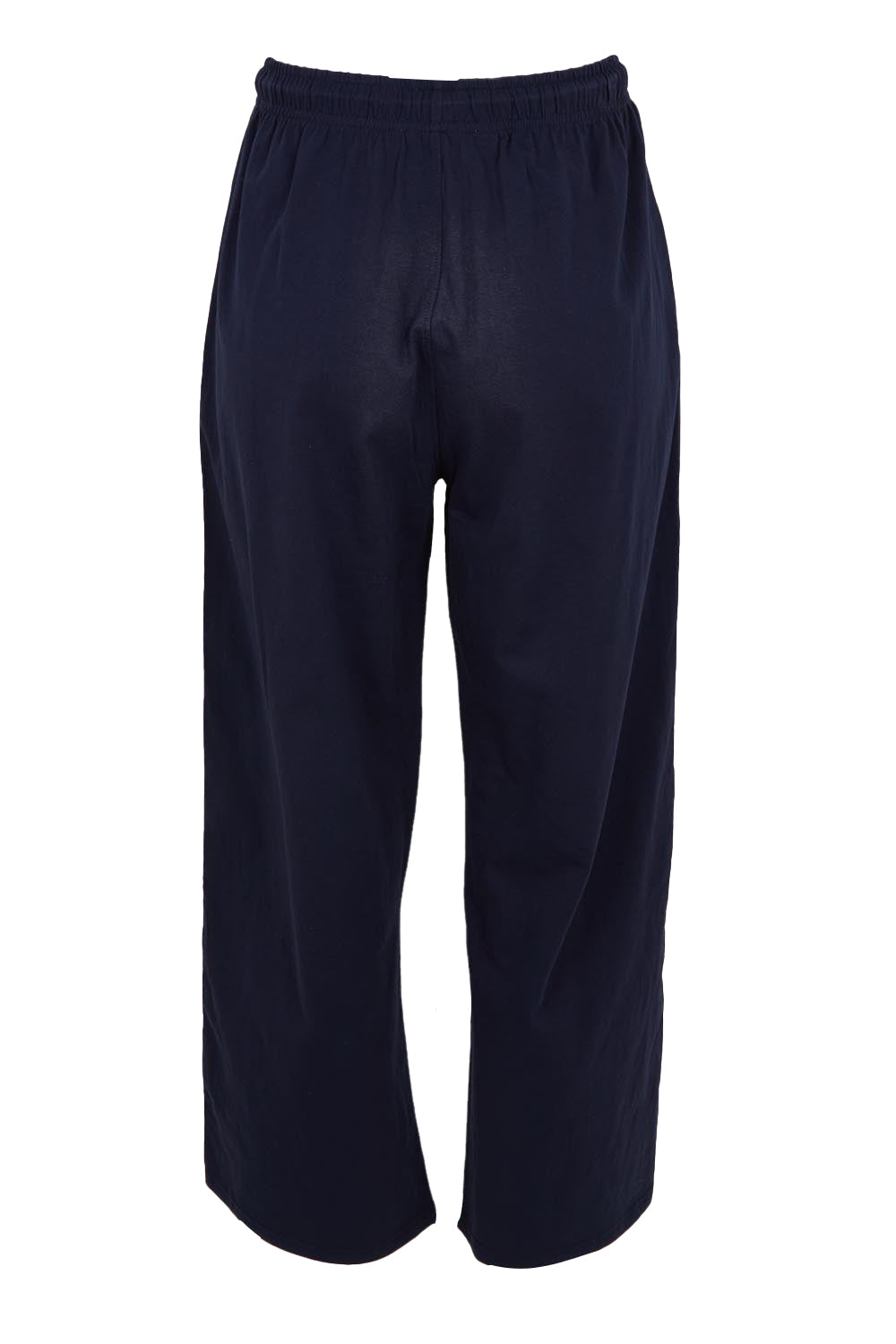 Product shot of the Nikki Relax Cotton Jogger in colour Navy (Blue), from the back