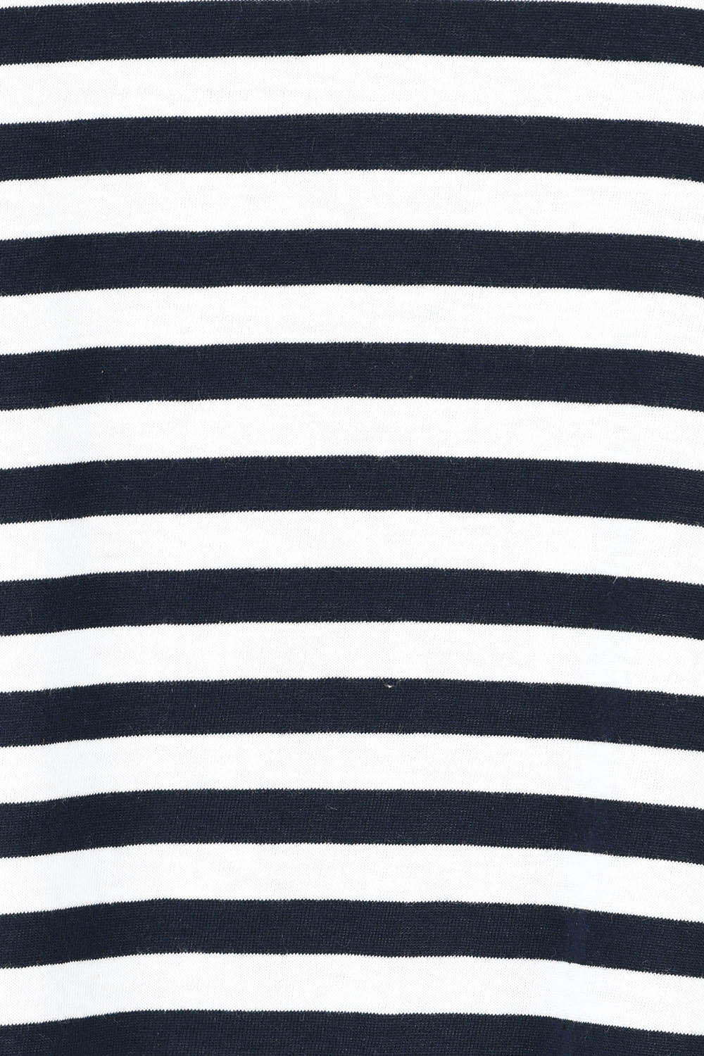 Product shot of the Keira Cotton Tank in colour Navystrpnk (Blue), detail