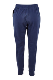 Product shot of the Heidi Pant in colour Navy (Blue), from the back