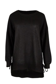Product shot of the Kiki Sweat in colour Black (Black), from the front