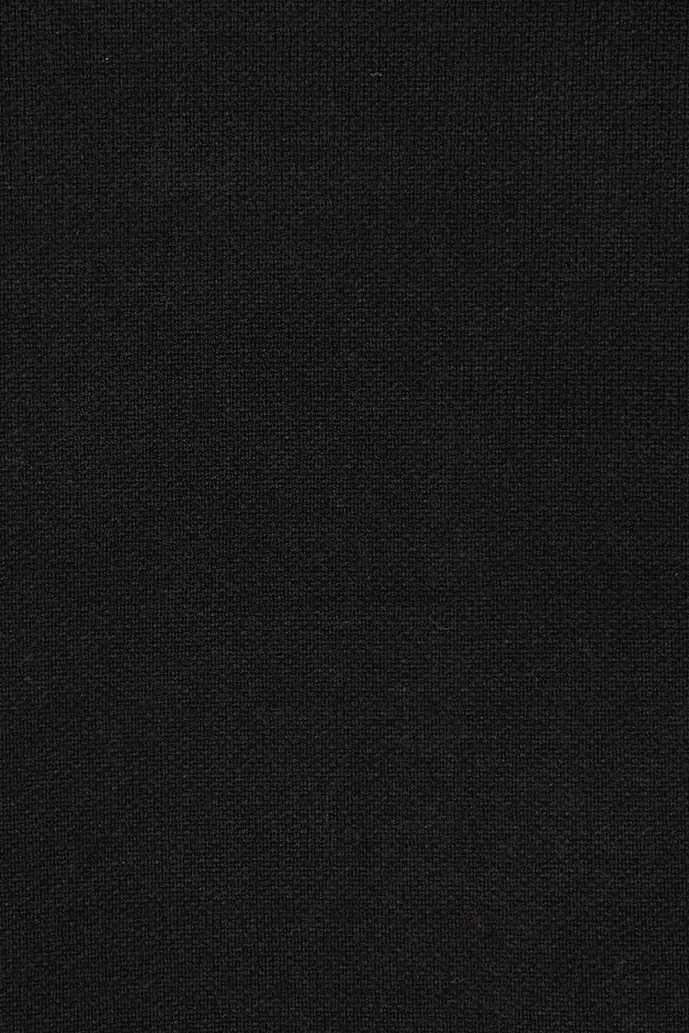 Product shot of the Bristol Coatigan in colour Black (Black), detail
