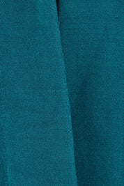 Product shot of the Bristol Coatigan in colour Teal (Green), detail