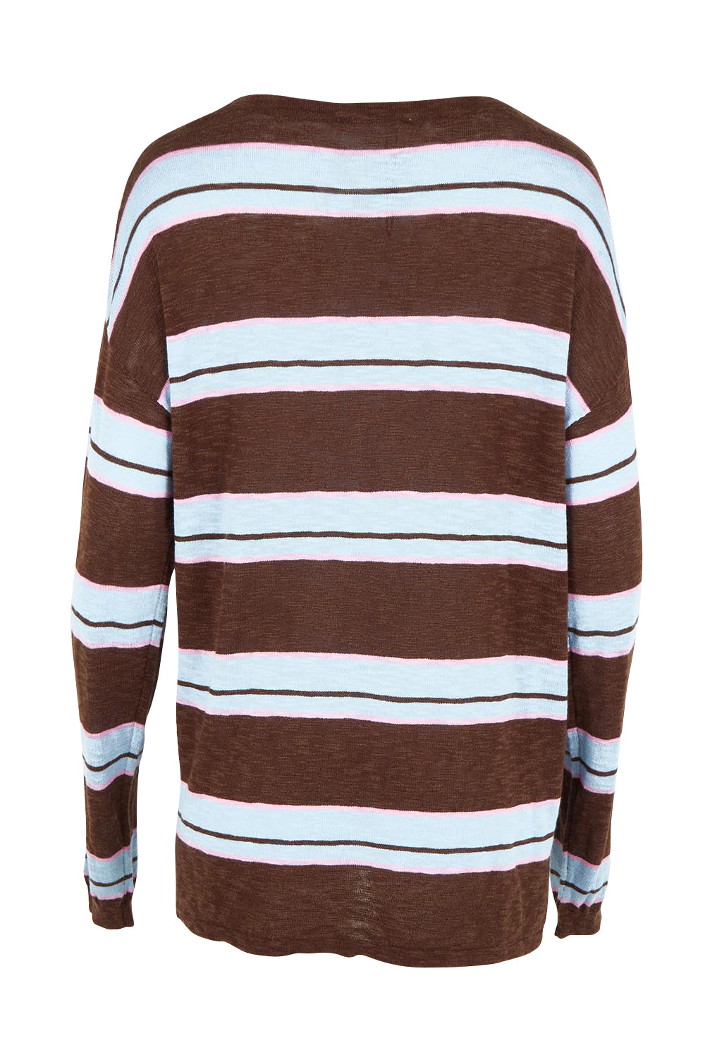 Natasha Cotton Blend Knit Top – Chocolate