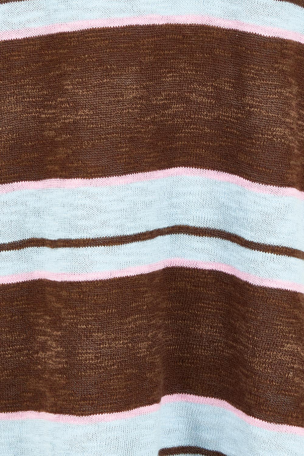 Natasha Cotton Blend Knit Top – Chocolate