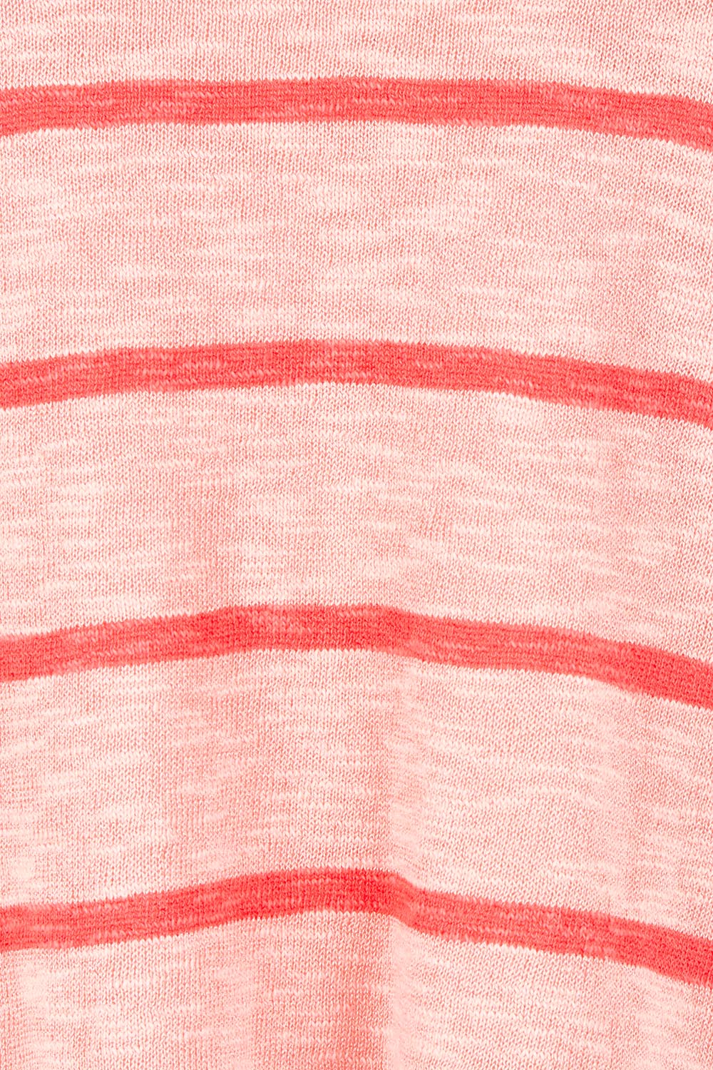 Product shot of the Natasha Cotton Blend Knit Top in colour Pinkstripe (Pink), detail