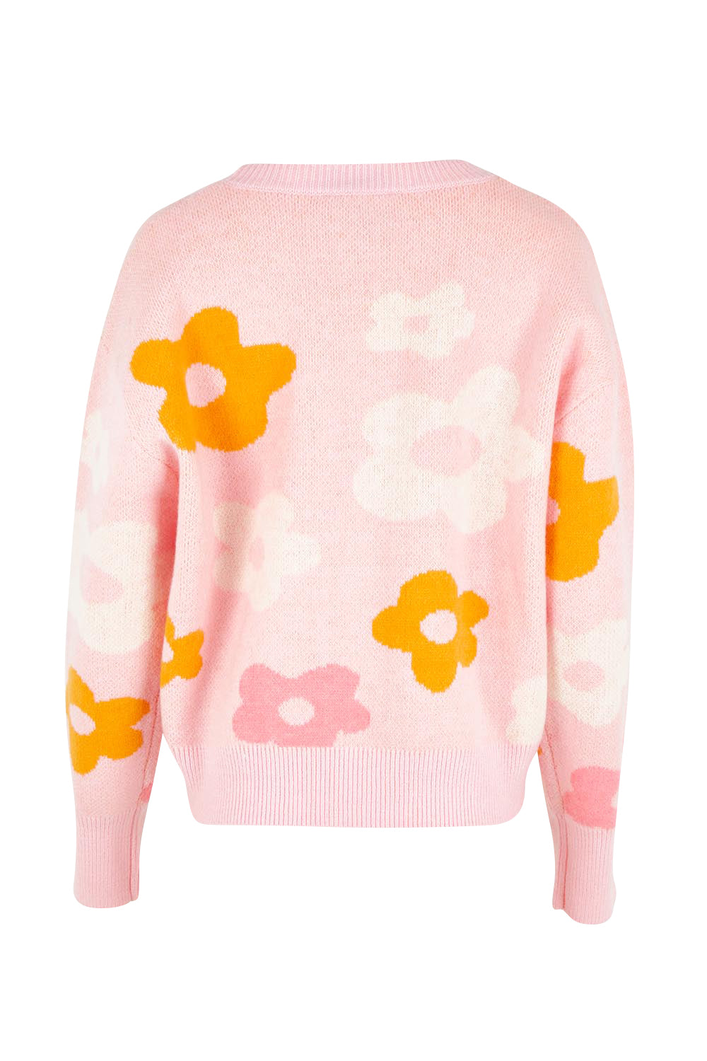 Preloved Leonie Knit Sweater - Flowers