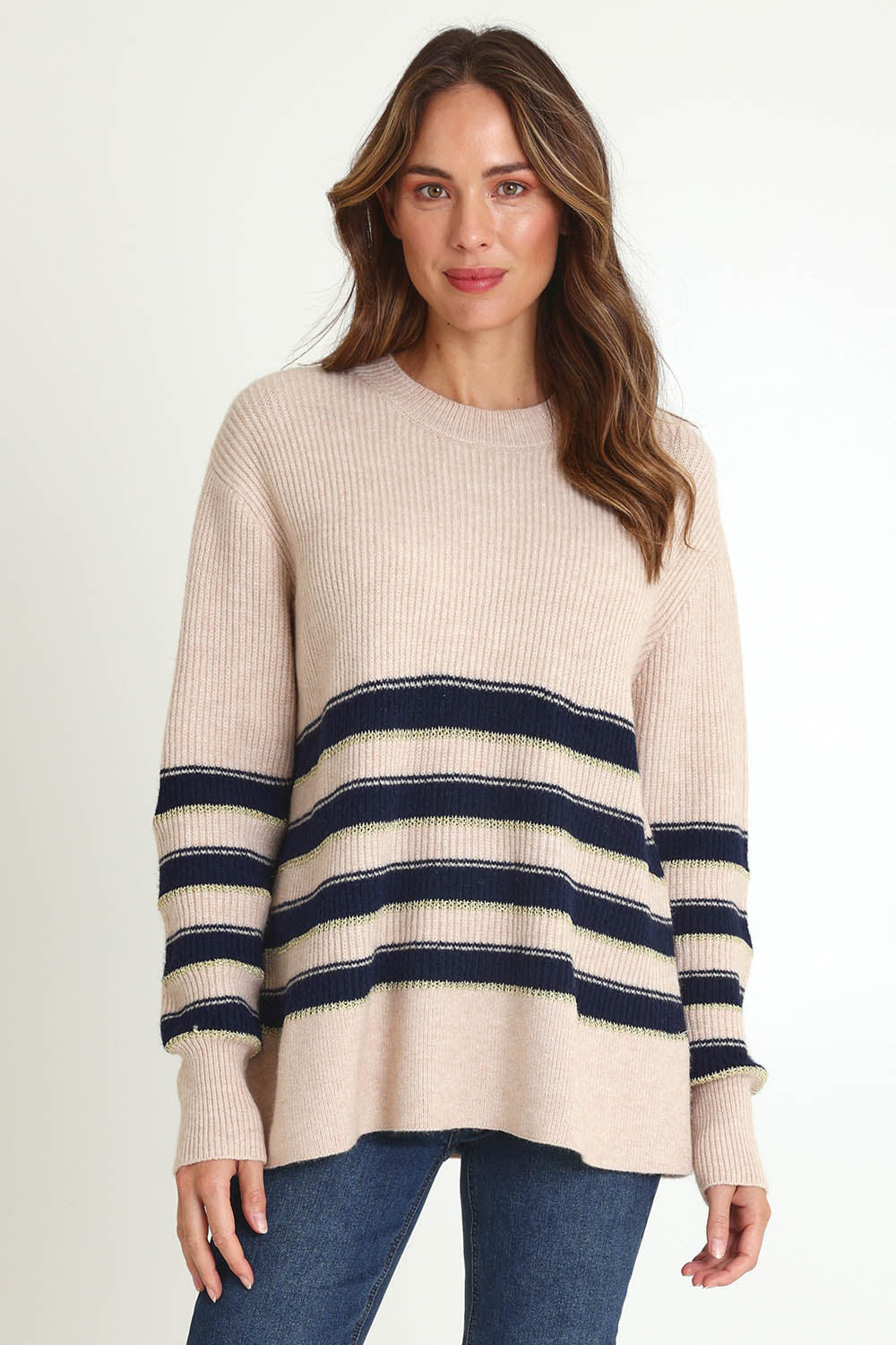 Camryn Sweater – Navycream